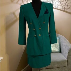 Kasper ASL Vintage 2pc Skirt Suit & Blazer (4)